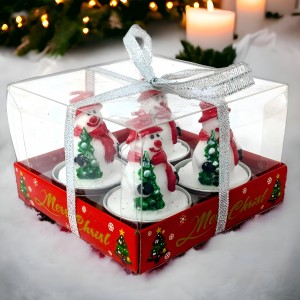 Snowman's Aroma Quartet 4-Pack Candle Celebration - B [WSG044-B]